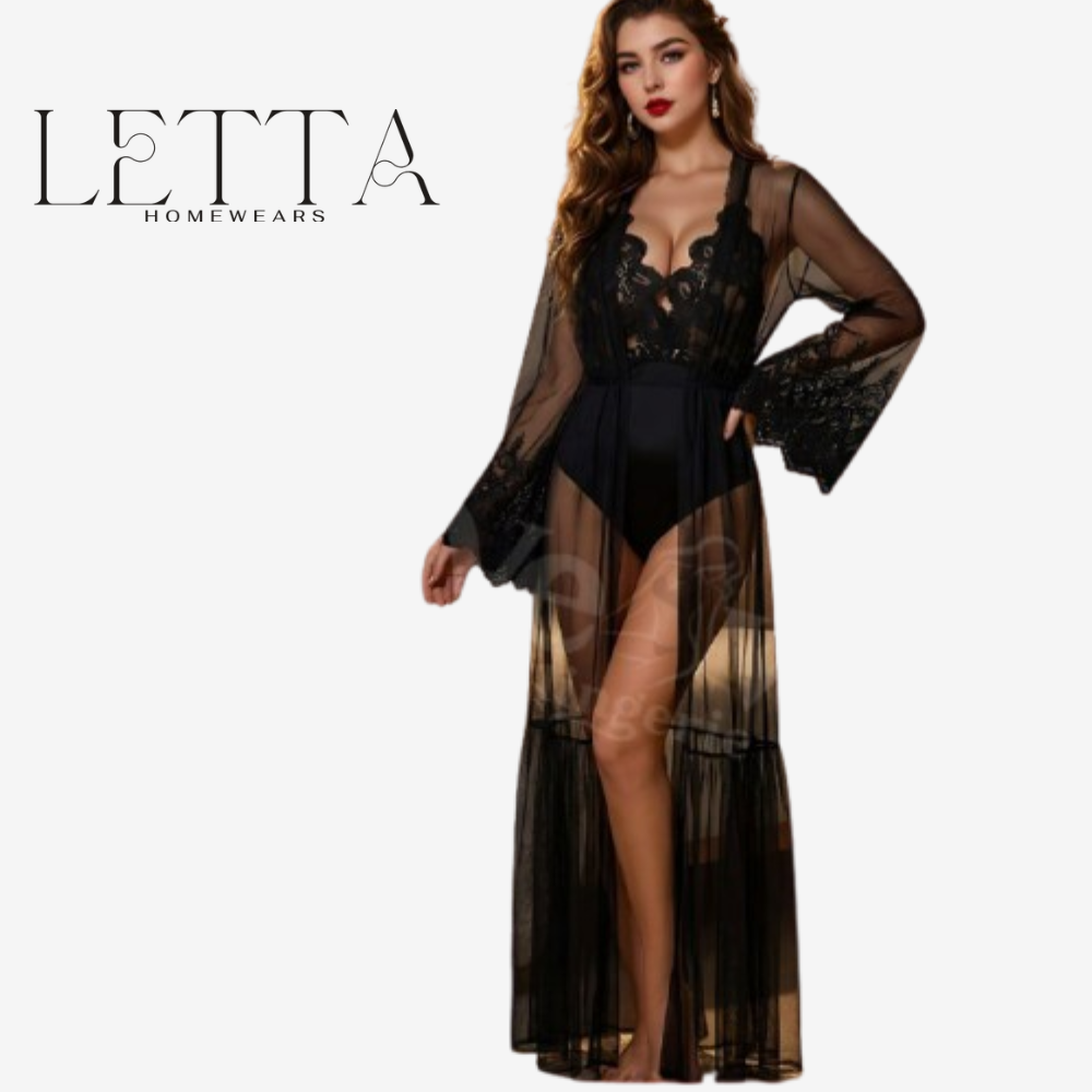 Tulle Long Robe