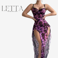 "Noir Allure" Sheer Tulle Teddy