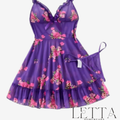 Floral Mesh Chemise