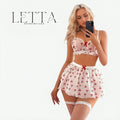 Cherry Print Lingerie Set