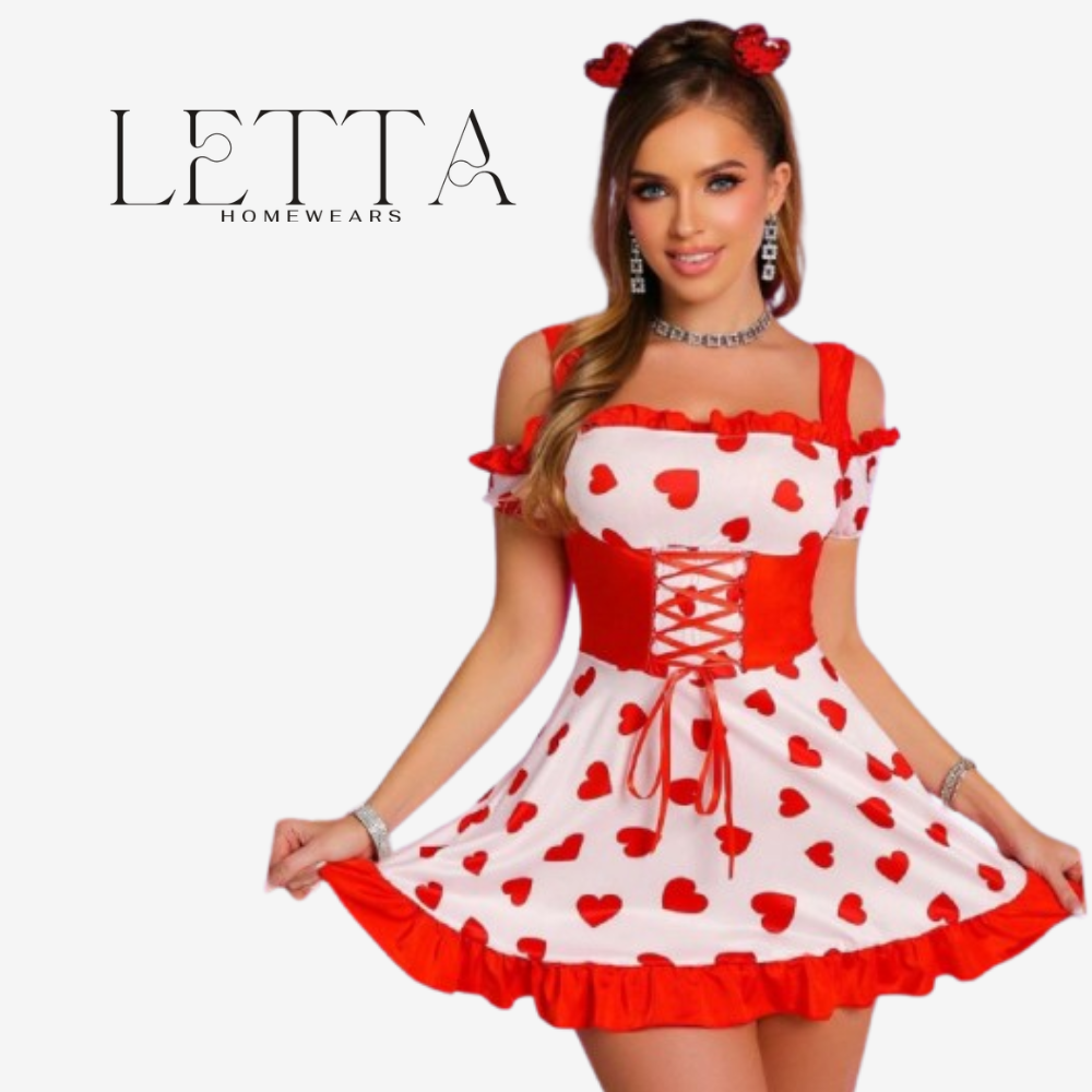 "Ruby Dot" Retro Babydoll