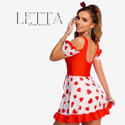 "Ruby Dot" Retro Babydoll