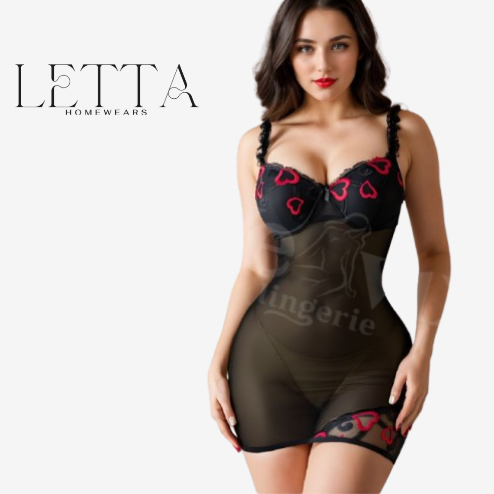 Heartbreaker Mesh Chemise
