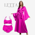 Royal 3-Piece Lingerie Set