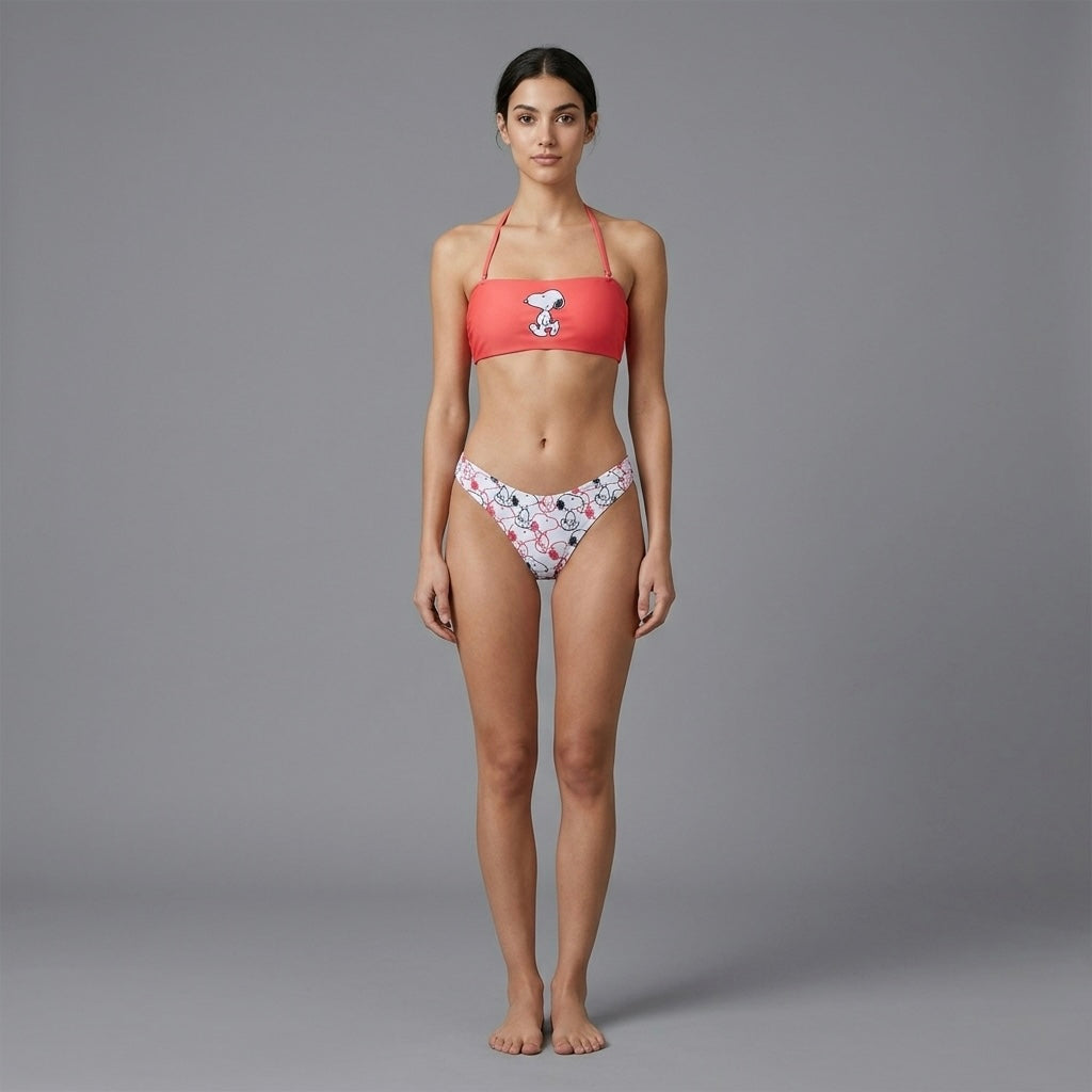 Character Print Bikini