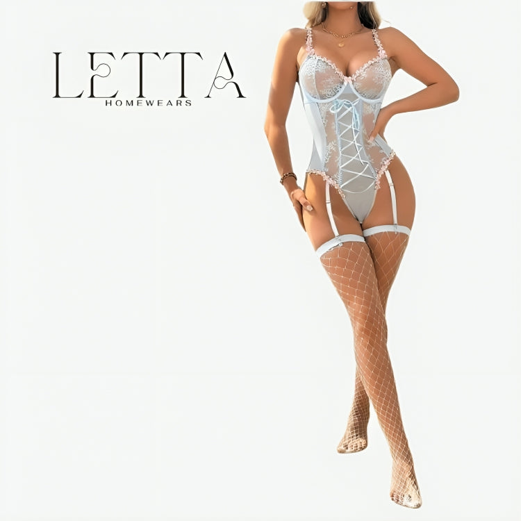 Lace Corset Bodysuit