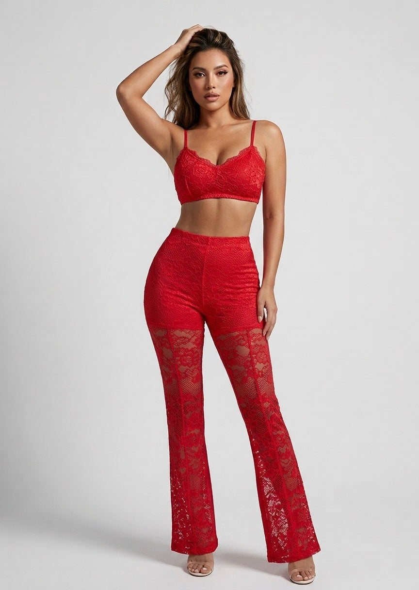 Lace Lingerie Set