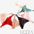 Crystal-Accent Lace Thong Collection